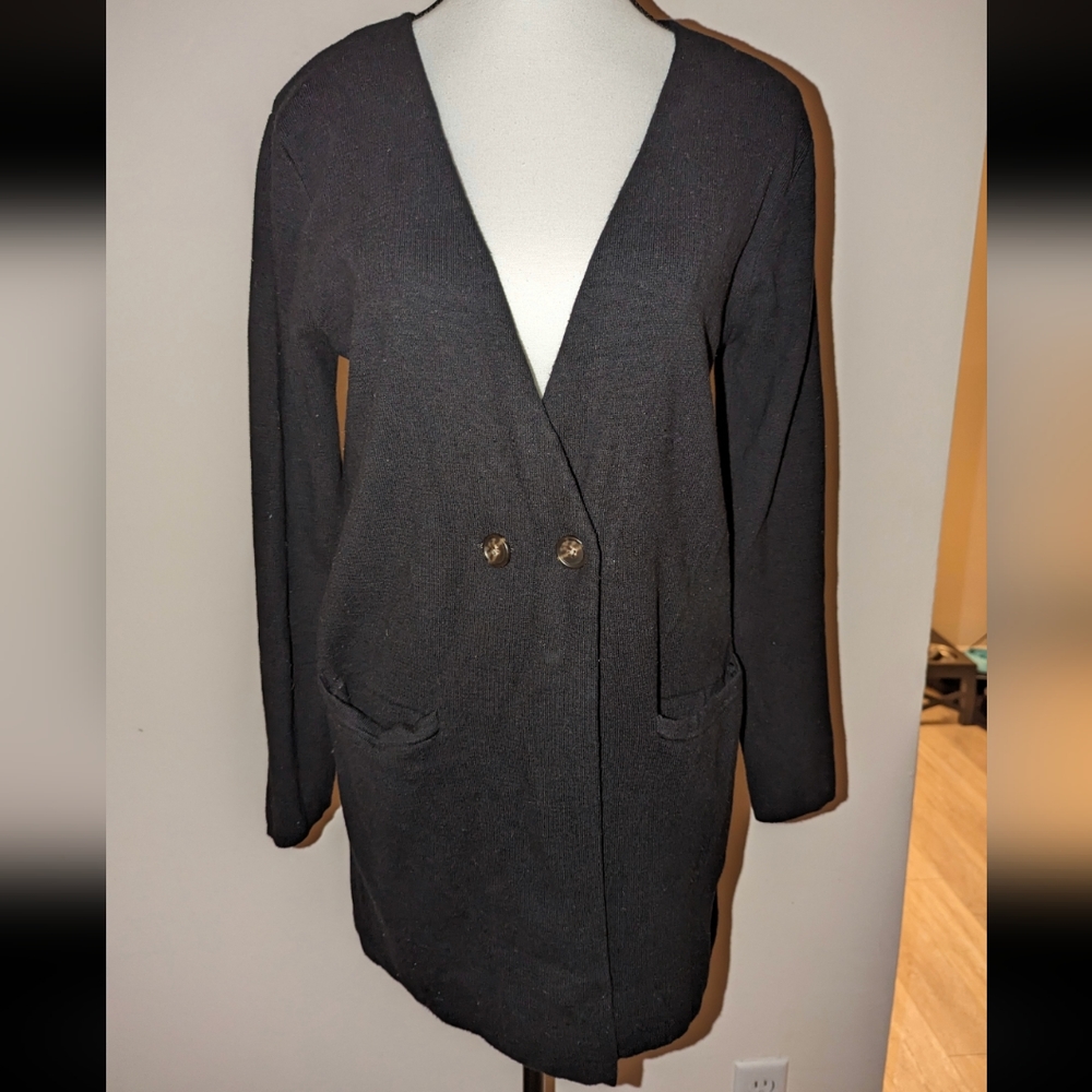 J Crew Mercantile Black Sweater